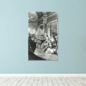 Toile Il vous rendra pur et chaste (Insitu (Plancher de Bois))
