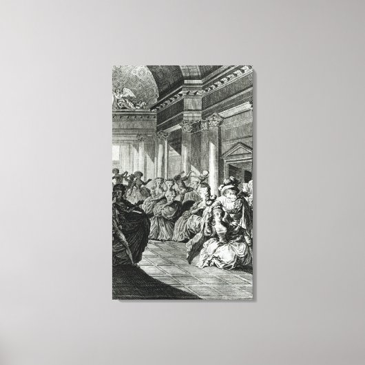 Toile Il vous rendra pur et chaste (Recto)