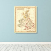 Toile Île britannique 4 (Insitu (Plancher de Bois))