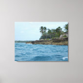 Toile ÎLE CARRIBEAN #1 SUR CANVAS 20 "x 16" (Recto)