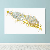 Toile Ile-de-la-Cite. Paris France (Insitu (Plancher de Bois))