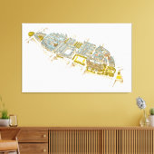 Toile Ile-de-la-Cite. Paris France (Insitu(Salon))