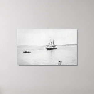 Toile Ile de Lopez, WA - Ferry de Rosalie San Juan