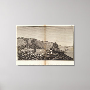 Toile Île de Staffa