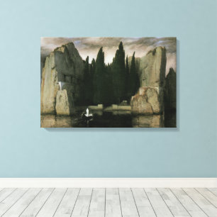 Toile Île des morts d'Arnold Böcklin, Art symboliste