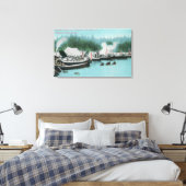 Toile Île Japonski - Potlatchers et autochtones de Sitka (Insitu(Chambre))