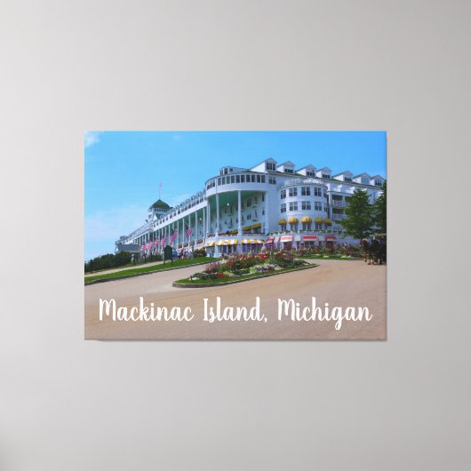 Toile Île Mackinac Michigan (Recto)