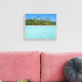 Toile Île tropicale de Rangiroa (Insitu(Salon))