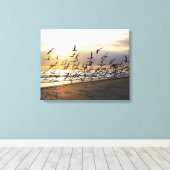 Toile Île Tybee - Troupeau du matin (Insitu (Plancher de Bois))