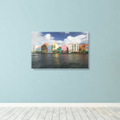 Toile Îles ABC, CURAÇAO, Willemstad: Front de mer (Insitu (Plancher de Bois))