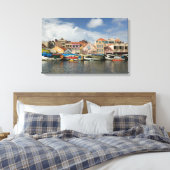 Toile îles ABC, CURAÇAO, Willemstad : Punda, (Insitu(Chambre))