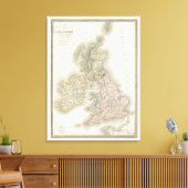 Toile Iles Basique - Îles britanniques (Insitu(Salon))