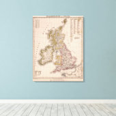 Toile Îles britanniques, Angleterre, Irlande (Insitu (Plancher de Bois))