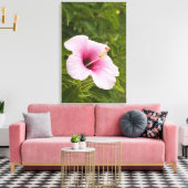 Toile Îles Cook, Atiu. Fleur d'Hibiscus. (Insitu(Salon))