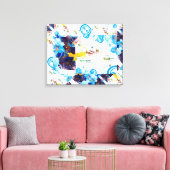 Toile îles des Açores, Portugal (Insitu(Salon))