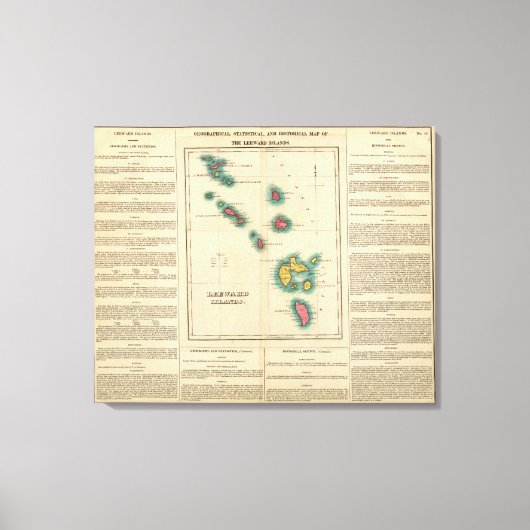 Toile Îles Leeward (Recto)