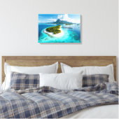 Toile îles Maldives (Insitu(Chambre))