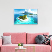 Toile îles Maldives (Insitu(Salon))