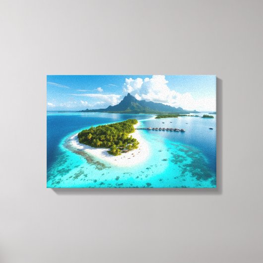 Toile îles Maldives (Recto)