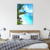 Toile îles Maldives (Insitu(Chambre))