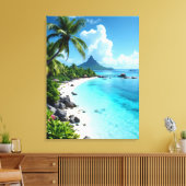 Toile îles Maldives (Insitu(Salon))
