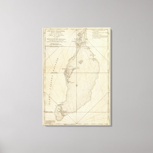 Toile Îles Turques (Recto)