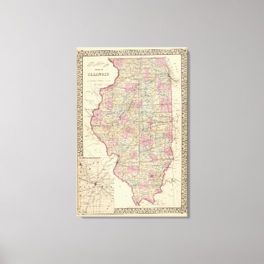Toile Illinois (Recto)