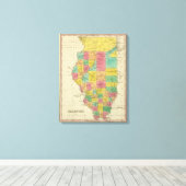 Toile Illinois 4 (Insitu (Plancher de Bois))