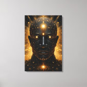 Toile Illumination Cosmique (Recto)