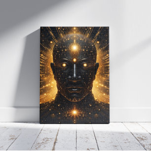 Toile Illumination Cosmique
