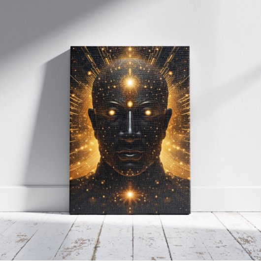 Toile Illumination Cosmique