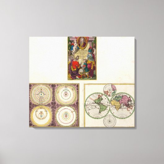 Toile Illus Titre Page Système solaire, Charte vom Globo (Recto)