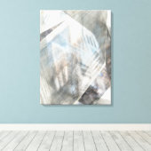 Toile Illusion à facettes IV (Insitu (Plancher de Bois))