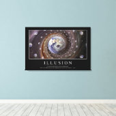 Toile Illusion : Citation Inspirationnelle (Insitu (Plancher de Bois))