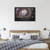 Toile Illusion : Citation Inspirationnelle (Insitu(Chambre))