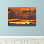 Toile ILLUSION DU COUCHER DE SOLEIL 16x24 (Insitu (Plancher de Bois))