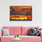 Toile ILLUSION DU COUCHER DE SOLEIL 16x24 (Insitu(Salon))