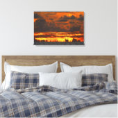 Toile ILLUSION DU COUCHER DE SOLEIL 16x24 (Insitu(Chambre))