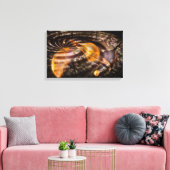 Toile Illusion numérique de distorsion spatiale (Insitu(Salon))