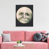 Toile Illusion optique de la lune (Insitu(Salon))