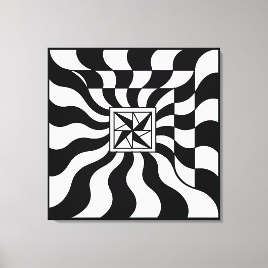 Toile Illusionary Square | Modern (Recto)