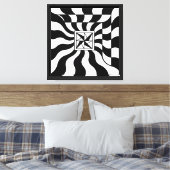 Toile Illusionary Square | Moderne (Insitu(Chambre))