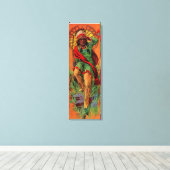 Toile Illustration amérindienne amérindienne de 1919 (Insitu (Plancher de Bois))