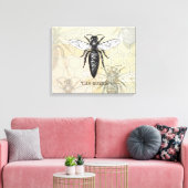 Toile Illustration Antique d'Insecte de Bourdon Reine Ab (Insitu(Salon))