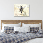 Toile Illustration Antique d'Insecte de Bourdon Reine Ab (Insitu(Chambre))