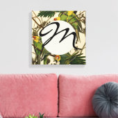 Toile Illustration Audubon Carolina Parrot Bird (Insitu(Salon))