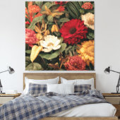 Toile Illustration botanique vintage (Insitu(Chambre))