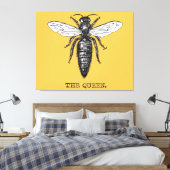Toile Illustration d'antiquité de l'insecte de la reine (Insitu(Chambre))