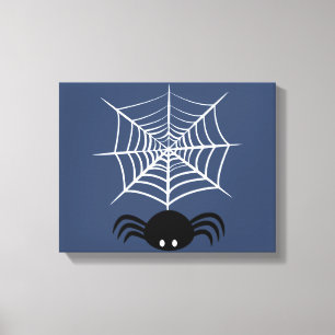 Toile Illustration d'araignée d'Halloween effrayante