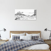 Toile Illustration de Cannon Fire (Insitu(Chambre))